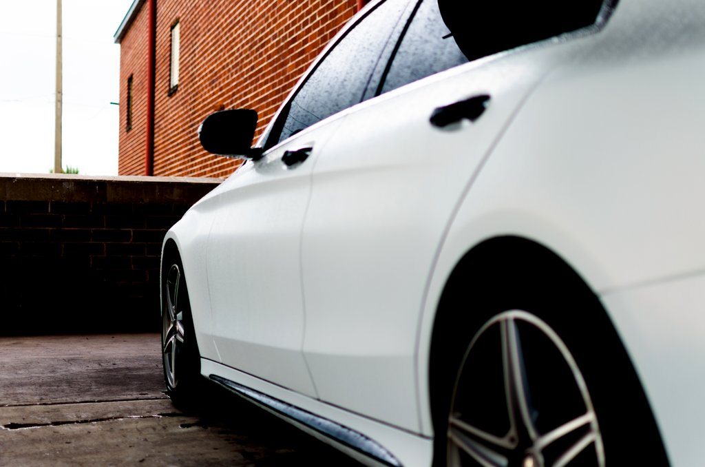 Car Wrapped with Satin Flip Ghost Pearl Wrap