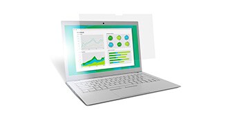 3M™ Anti Glare -häikäisysuojakalvo kannettavassa tietokoneessa  
