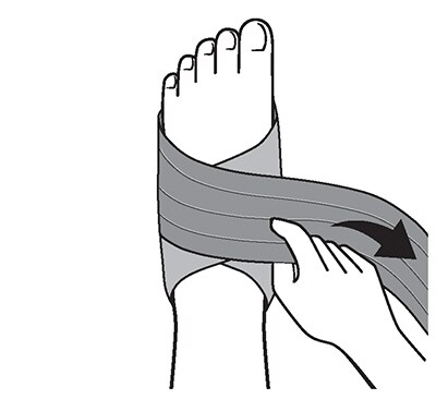 FUTURO™ Wrap Around Ankle Support, Small