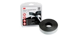 3M™ Dual Lock™ Tarranauha SJ-3540, musta, sisäkäyttöön, alhaisen pintaenergian materiaaleille (polypropeeni, polyeteeni)