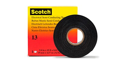 Scotch® 13 puolijohtava sähköteippi
