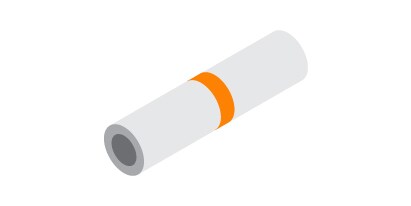 Esimerkki puskuliitoksesta
