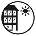 Rakennuksen ikkunakalvologo