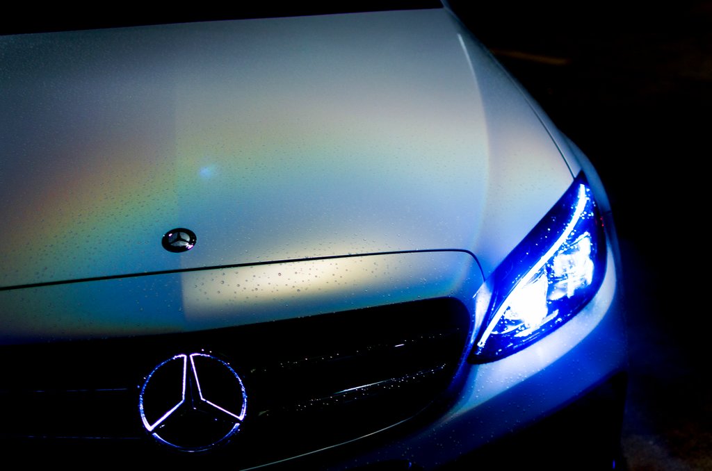 Car Wrapped with Satin Flip Ghost Pearl Wrap