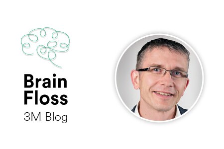 Brain Floss -blogin logo ja artikkelin kirjoittaja Günther Schlosser
