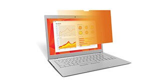 3M™ Gold-tietosuojakalvo kannettavassa tietokoneessa
